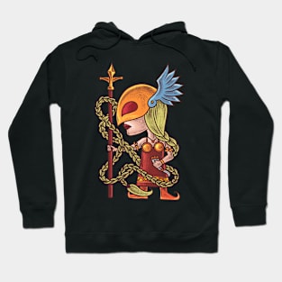 Valkyrie's Valor: Tales of the Mighty Shieldmaiden Hoodie